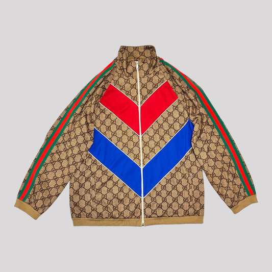 Gucci Supreme GG Monogram Jacquard Track Jacket