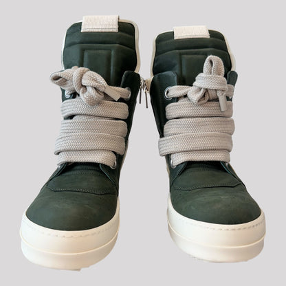 Rick Owens Jumbo Lace Geobasket Sneakers