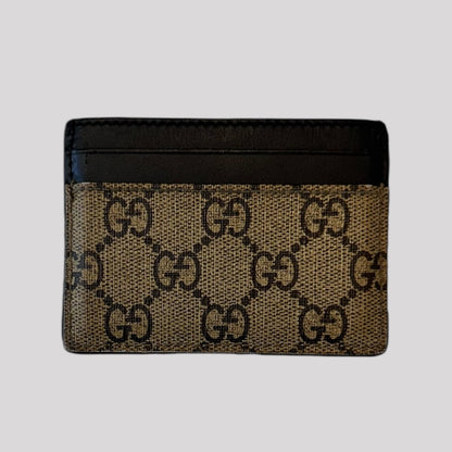 Gucci GG Supreme Kingsnake Card Holder