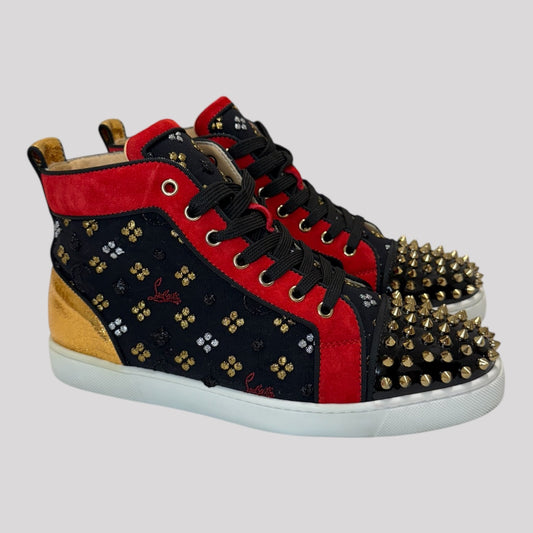 Christian Louboutin Lou Spikes Orlato Flat Sneakers