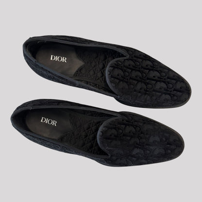 Dior Timeless Oblique Velvet Loafer