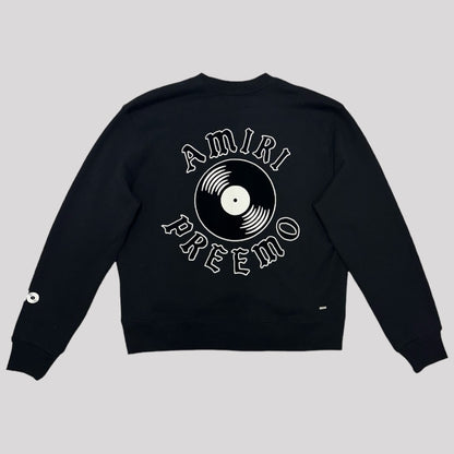 Amiri Premier Record Cotton Sweatshirt