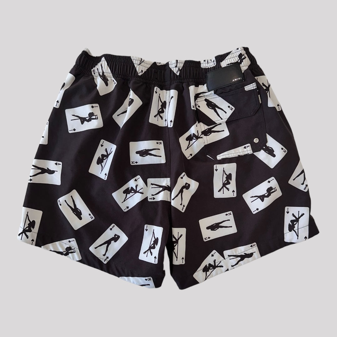 Amiri Card Swim Shorts