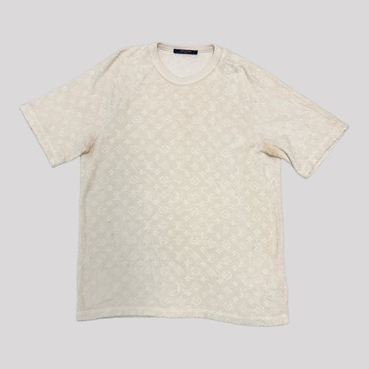 Louis Vuitton White Monogram Towel T-Shirt