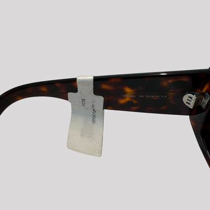Celine Triomphe Havana Gold Sunglasses