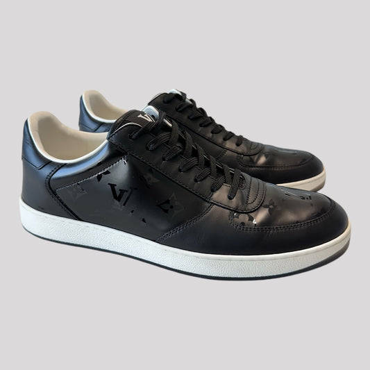 Louis Vuitton Calfskin Monogram Rivoli Sneakers