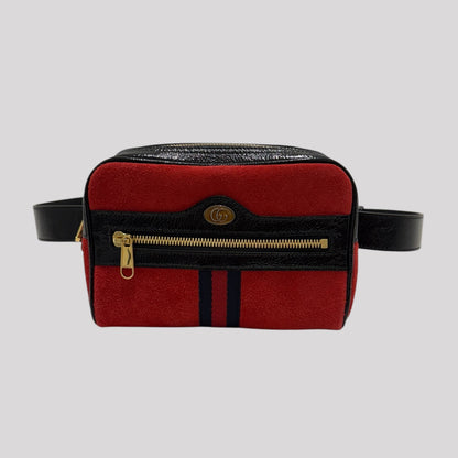 Gucci Suede Small Ophidia Belt Bag