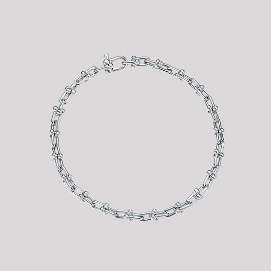 Tiffany Micro Link Sterling Sliver Bracelet