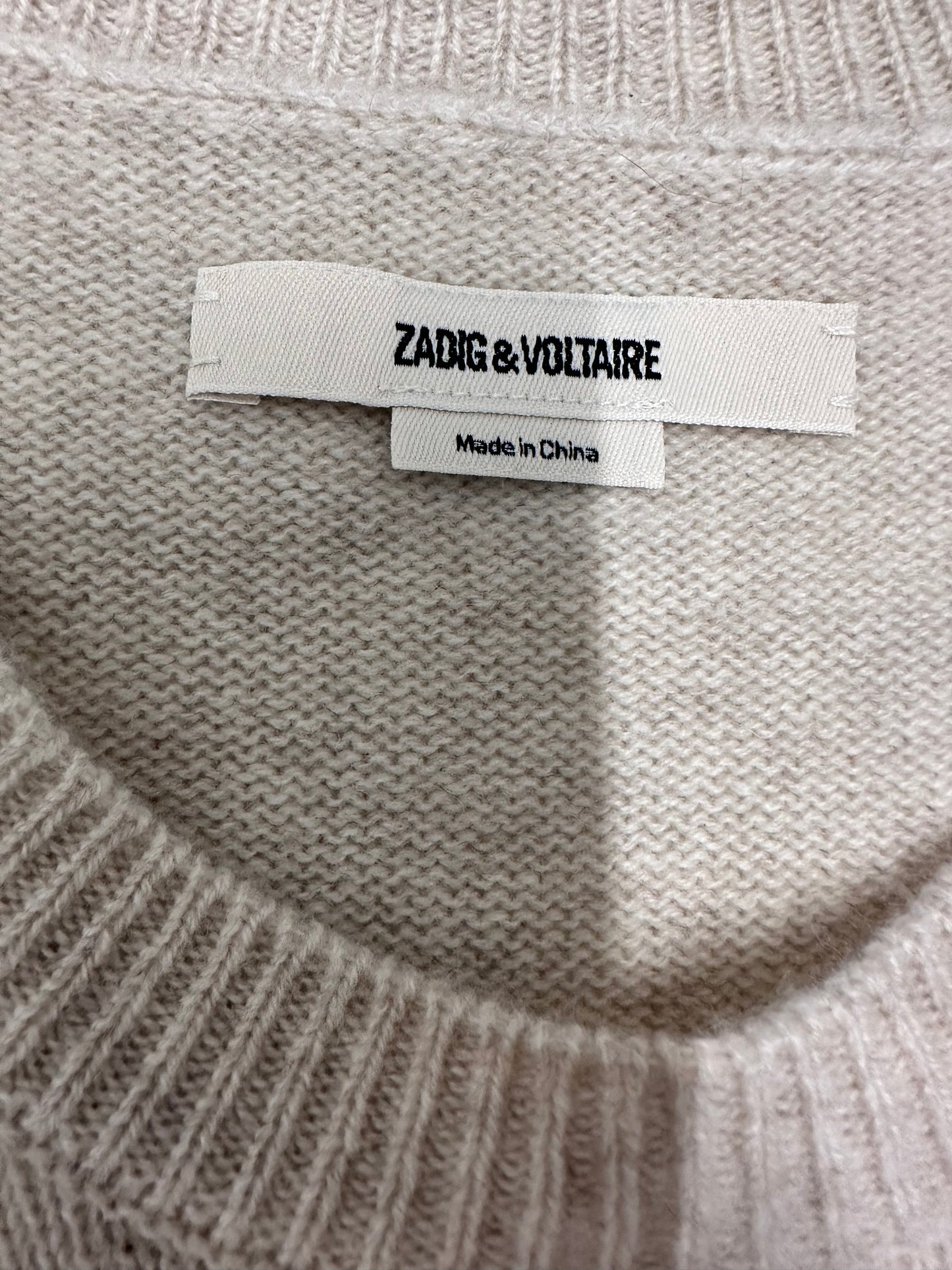 Zadig & Voltaire Cashmere Logo Sweater