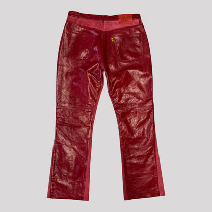 Gallery Dept Leather Bronco Flare Pants