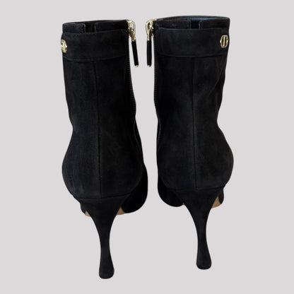 Christian Dior Black Dior Attract Heeled Ankle Boot