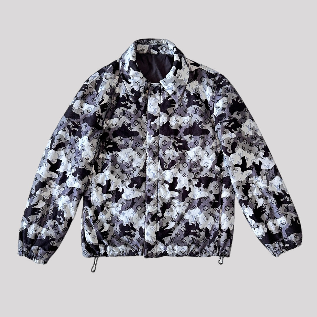 Louis Vuitton Reversible Camo Double Face Coach Jacket