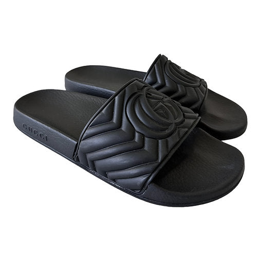 Gucci GG Matellesse Quilted Slides