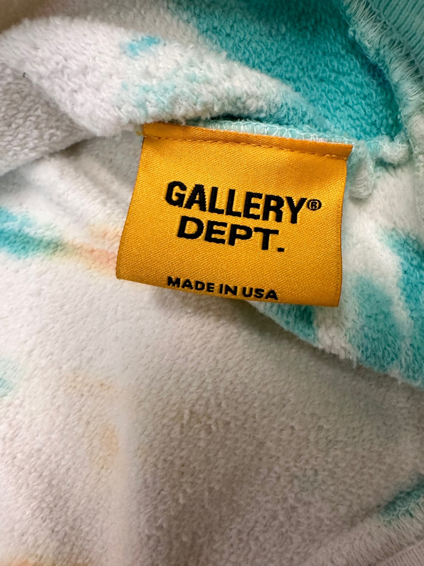 Gallery Dept Big G-Ball Crewneck Tie-Dye Sweatshirt