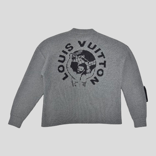 Louis Vuitton Full Jacquard Crewneck Sweater
