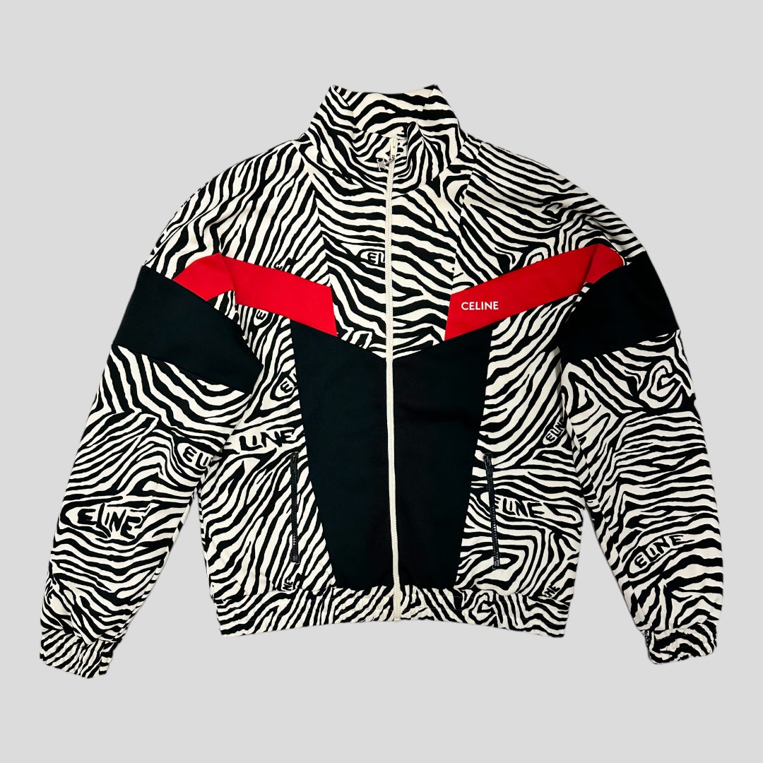 Celine Double Face Jersey Track Jacket