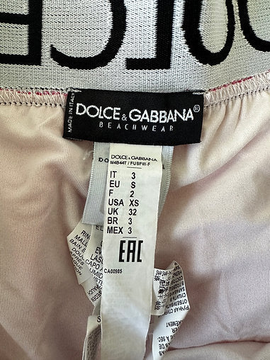 Dolce & Gabbana Swim Trunks W Strech Waistband