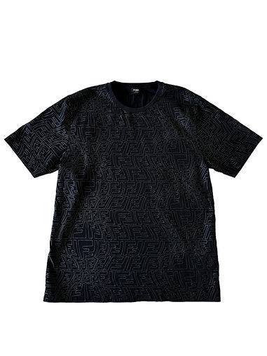 Fendi All-over Diagonal FF Motif T Shirt