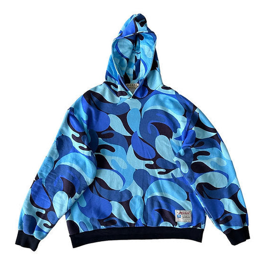 Marni Blue Camo Hoodie