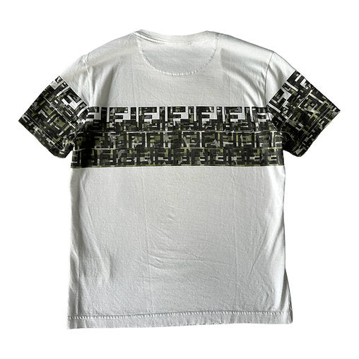 Fendi FF Camouflage Print T-shirt