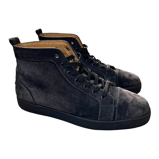 Christian Loboutin Suede Louis Orlato Sneakers