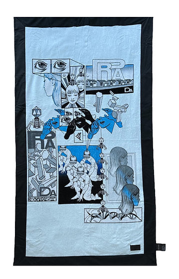 Prada Comic Book Decor/beach Towel