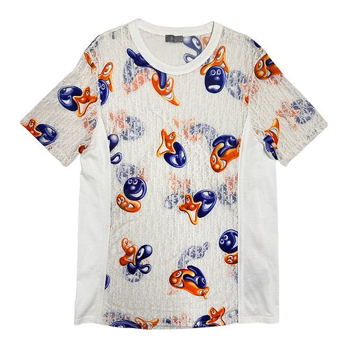 Dior X Kenny Scharf Oblique Jacquard Monogram T-shirt