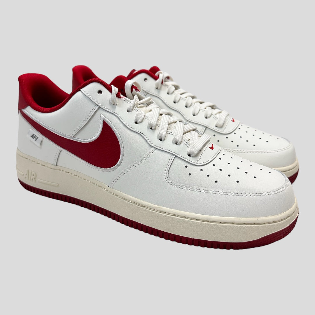 Nike Air Force 1 Low ‘07 Sail Gym Red