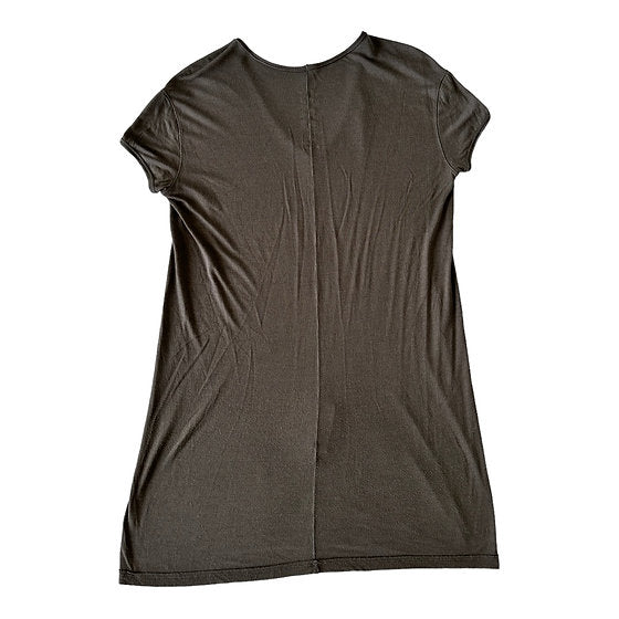 Rick Owens “Forever” Viscose V Neck Relaxed Tee