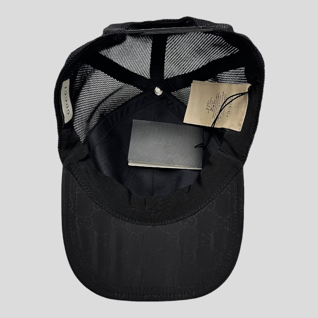 Gucci Nylon Monogram Baseball Hat