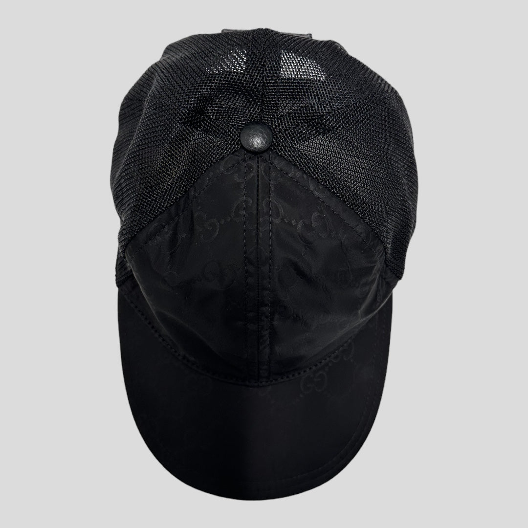 Gucci Nylon Monogram Baseball Hat