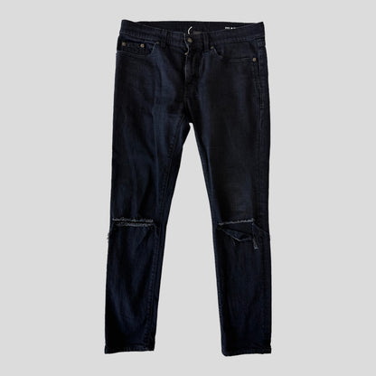 Saint Laurent D03 M/SK Open Knee Jeans