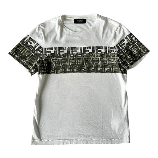 Fendi FF Camouflage Print T-shirt