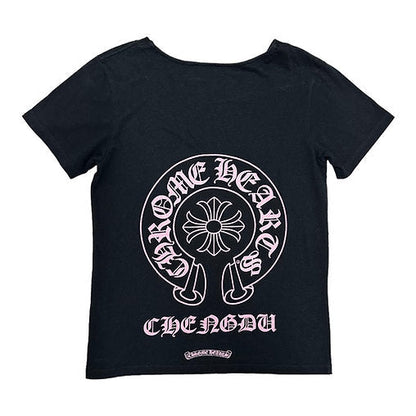 Chrome Hearts Horseshoe Cross Logo T-shirt