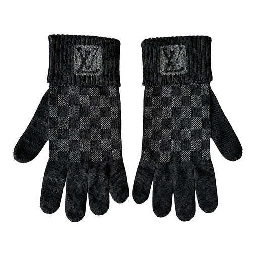 Louis Vuitton NM Wool Petit Damier Gloves