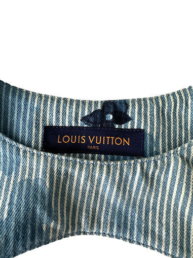 Louis Vuitton Monogram Blue Denim Harnas