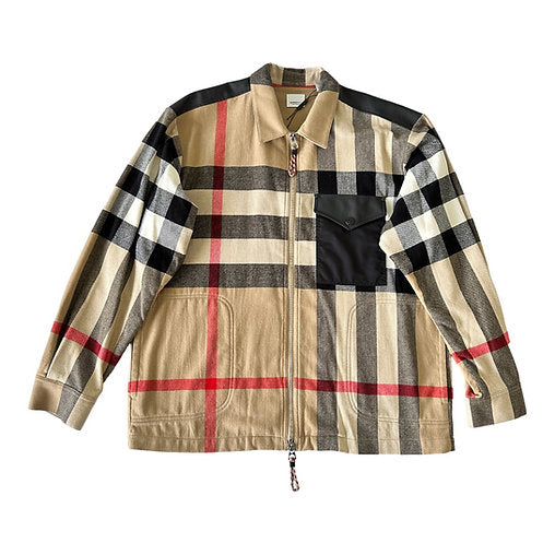 Burberry Beige Check Hatcher Shirt