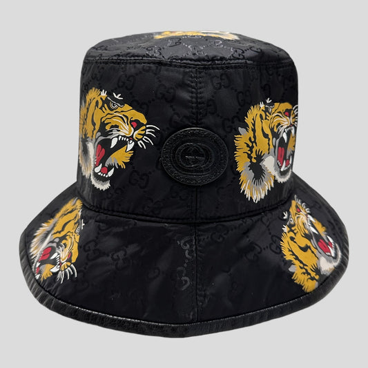 Gucci GG Monogram Tiger Bucket Hat