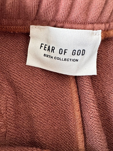 Fear Of God Sixth Collection Browm Joggers