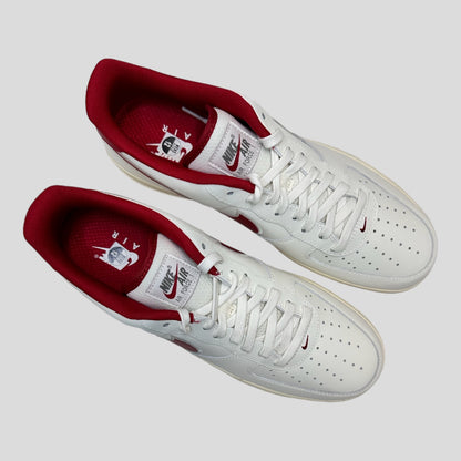 Nike Air Force 1 Low ‘07 Sail Gym Red