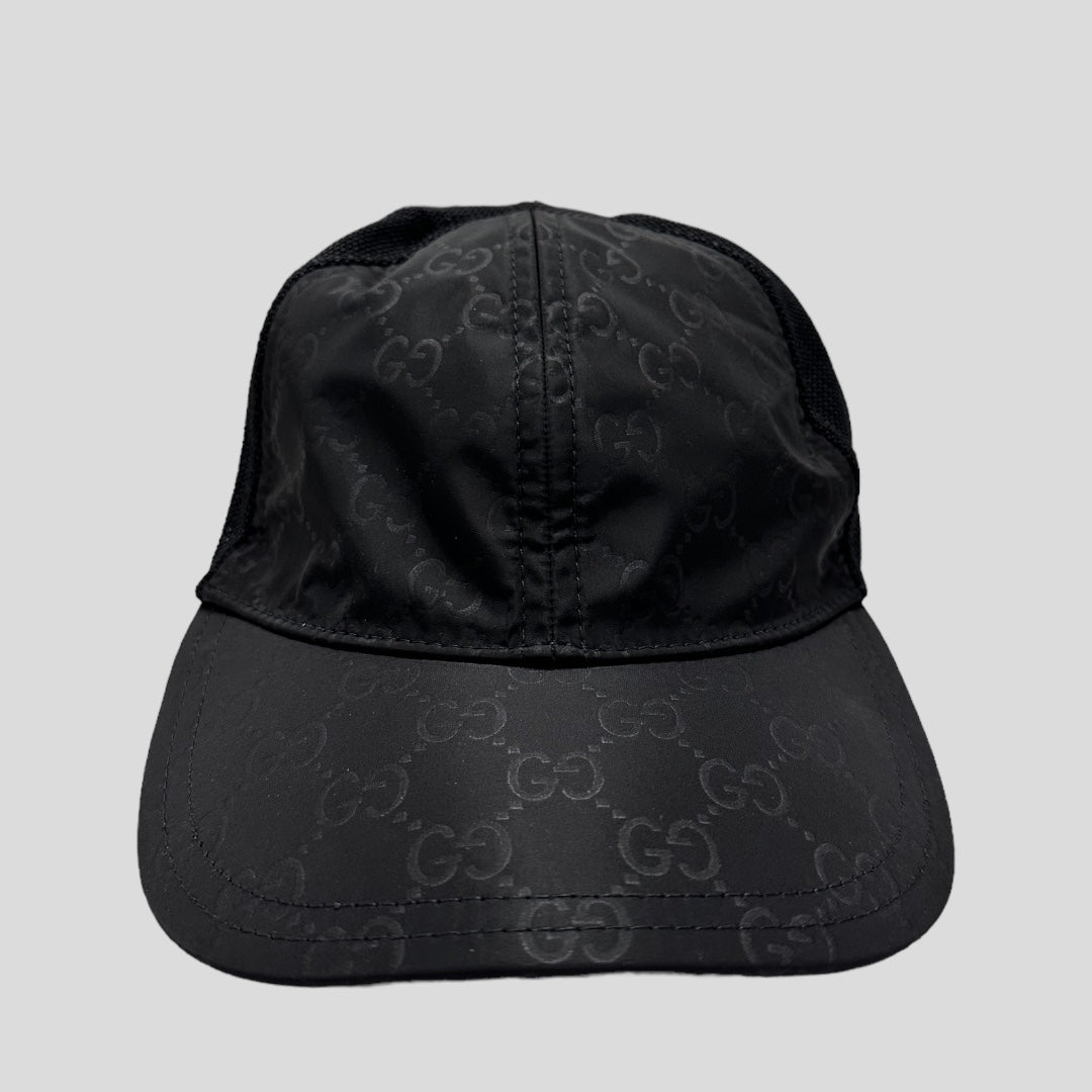 Gucci Nylon Monogram Baseball Hat