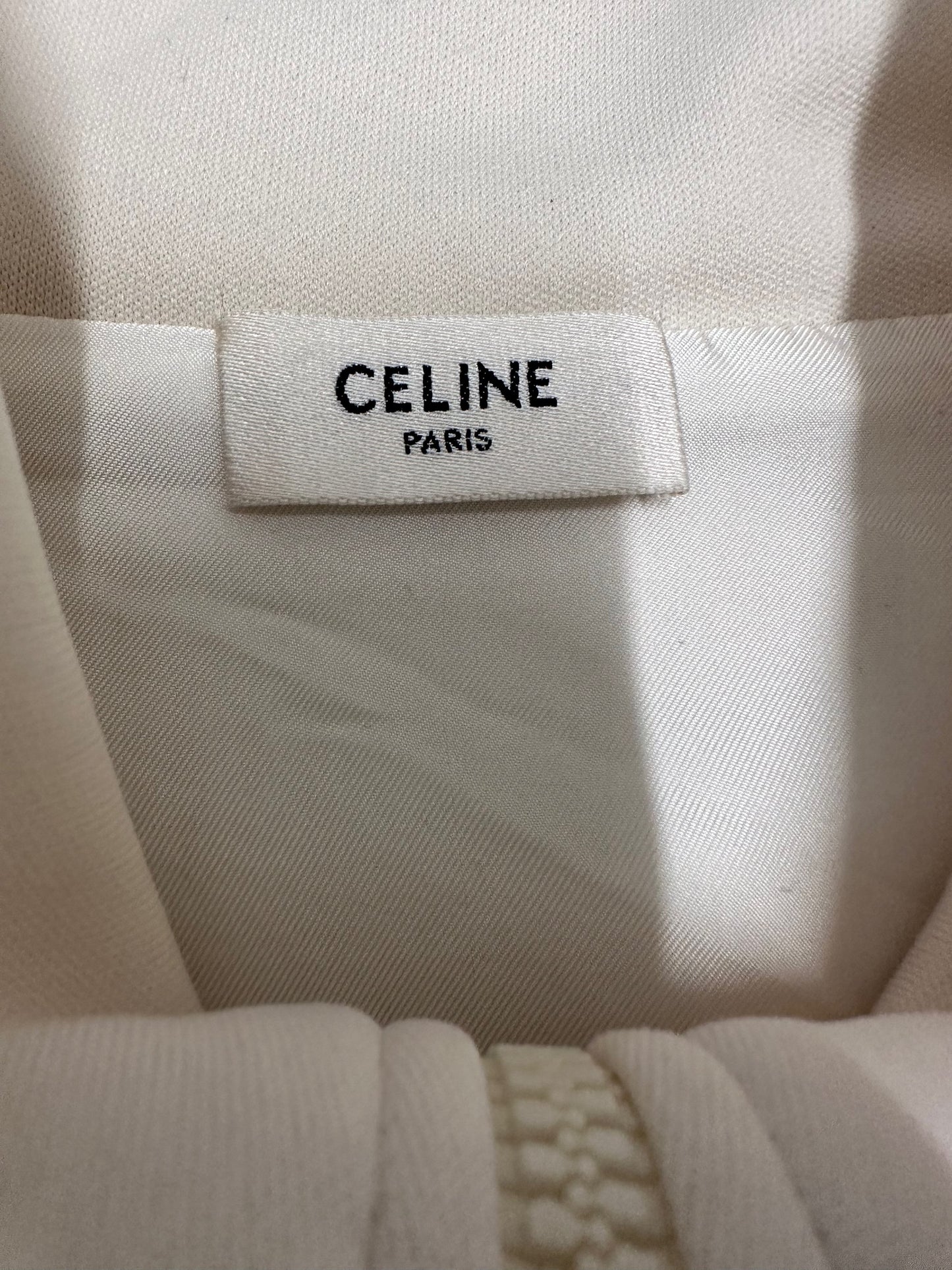 Celine Embellished Jersey Track Jacket