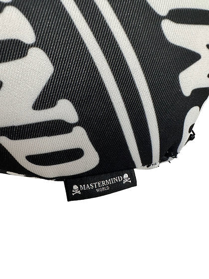 Mastermind Japan Allover Logo Foam Neck Rest Travel Pillow