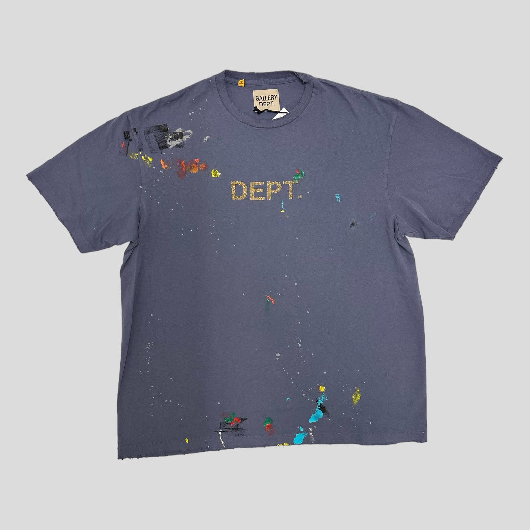 Gallery Dept Logo Handpainted Tee Navy