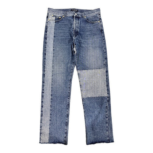 Valentino Split Denim Tapered Jeans