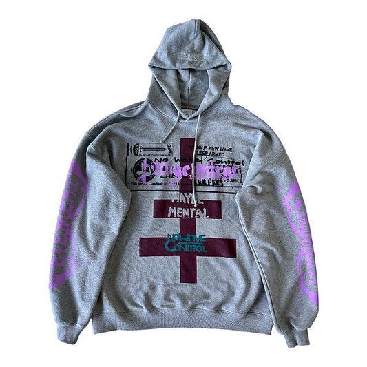 Vetements Maybe Mental Oversized Hoodie