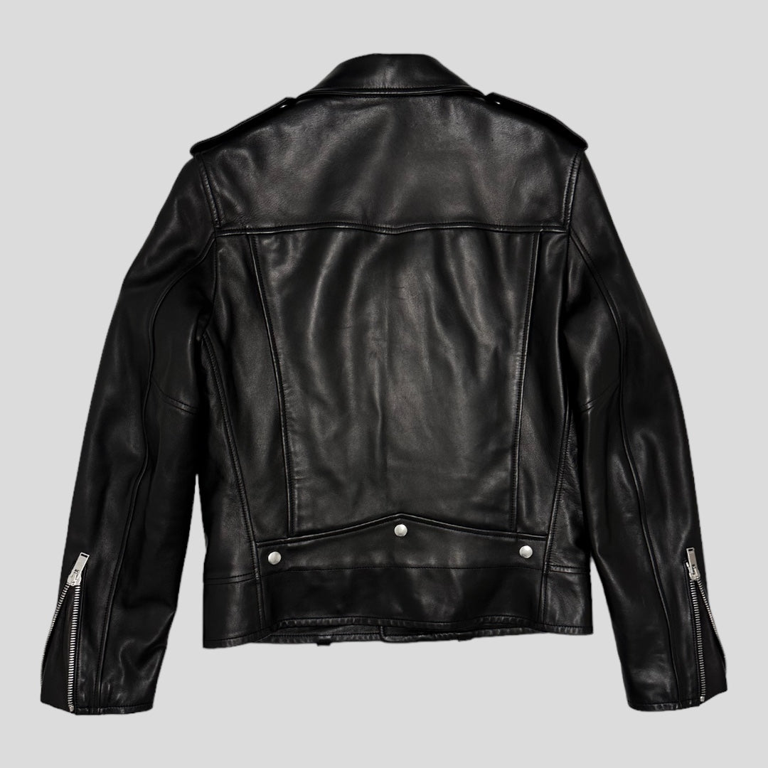 Saint Laurent Motorcycle Lambskin Leather Jacket