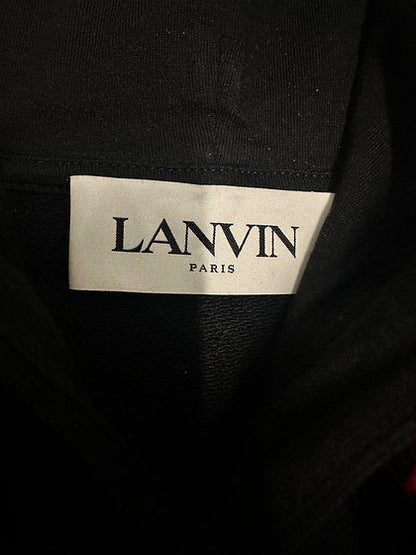 Lanvin Sleeveless Printed Hoodie