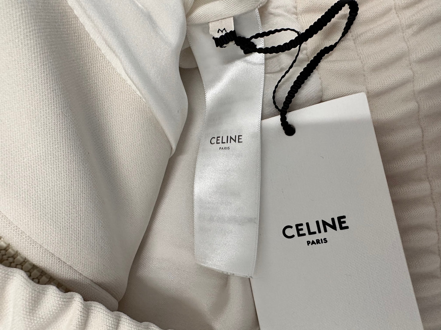 Celine Embellished Jersey Track Jacket