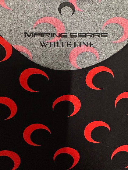 Marine Serre Second Skin Crescent Moon Print Shirt